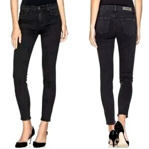 NEW Baldwin Black Sophia Jeans Black Smoke High Rise 5-Pockets Size 31